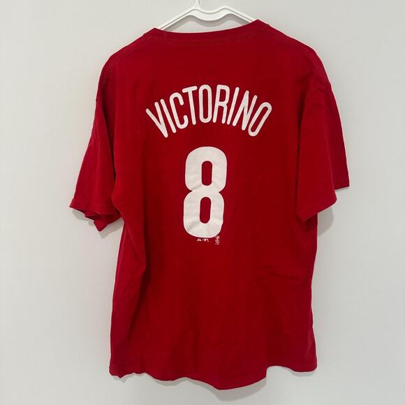 Shane Victorino Phillies T-Shirt - Large - Picture 4 of 4